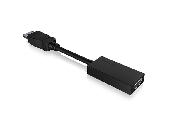 ICY BOX IB-AC508a DisplayPort HDMI Noir