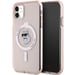 Funda Karl Lagerfeld Choupette MagSafe para iPhone 11/XR, rosa