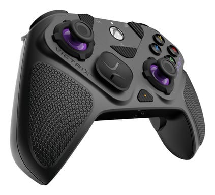 PDP 049-006-GY accessoire de jeux vidéo Noir, Gris, Violet USB Manette de jeu Analogique/Numérique PC, Xbox One, Xbox Series S, Xbox Series X