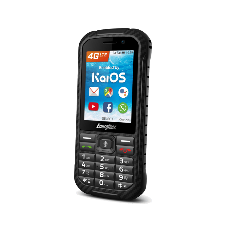 Energizer - Mobile Hardcase H280S - Téléphone Portable Double Sim - Noir