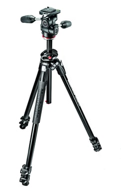 Manfrotto MK290DUA3-3W tripode Digitales / cámaras de película 3 pata(s) Negro