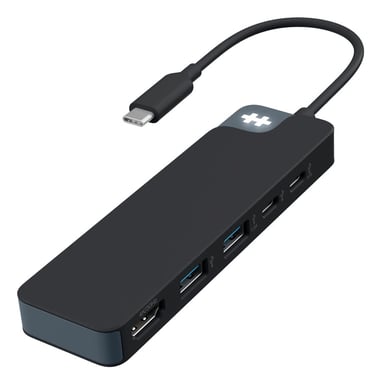 HYPER HD4101BKGL hub e concentratore USB Type-C 5000 Mbit/s Nero