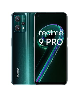 Realme 9 Pro (5G) 128 Go, Vert aurore, débloqué