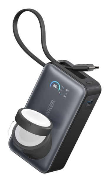 Anker A1657H11 banque d'alimentation électrique 10000 mAh Recharge sans fil Neuf