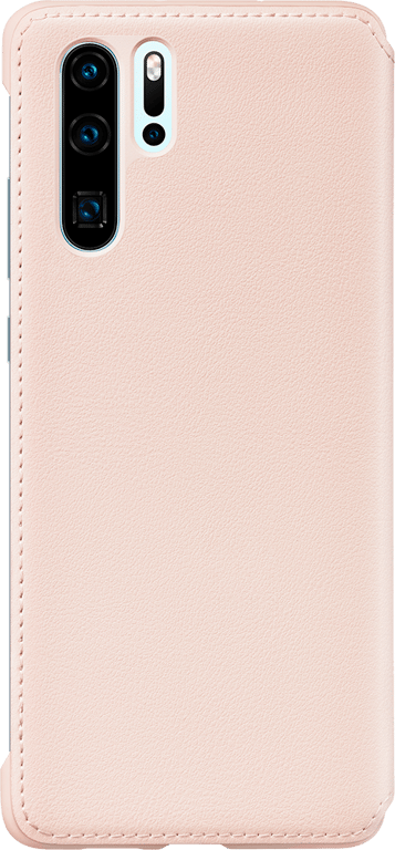 Funda folio rosa Huawei para P30 Pro