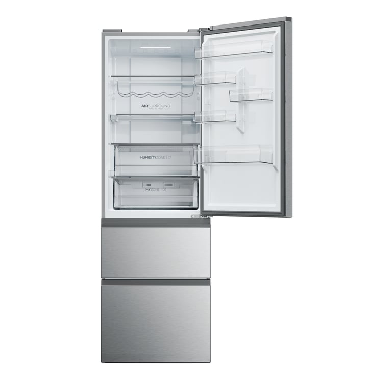 Réfrigérateur combiné Haier 3D 60 Serie 5 HTW 5618CNMG Pose libre 360 - vue 3