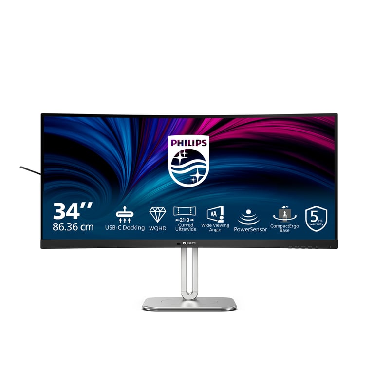 Philips 5000 series 34B2U5600C 00  écran plat de PC 86 4 cm 34 3440 x 1440 pixels Dual QHD LCD - vue 2