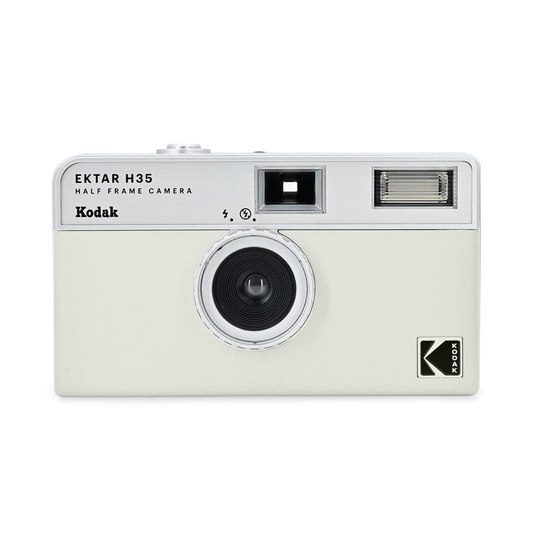 Kodak Rk0113 - Appareil Photo H35 , Objectif Optique 22Mm, Convient Aux Films Iso 200/400 - Blanc - Excellent État