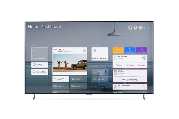 LG SIGNATURE OLED77ZX9LA TV 195,6 cm (77'') 8K Ultra HD Smart TV Wifi Nero
