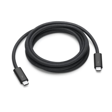 Apple ML8E3ZM/A Câble Thunderbolt 2 m 40 Gbit/s Noir