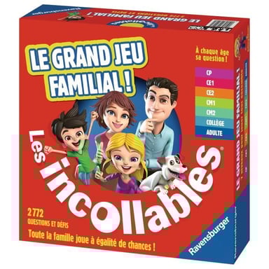 Jeu Familial Incontournable : Les Incollables de Ravensburger