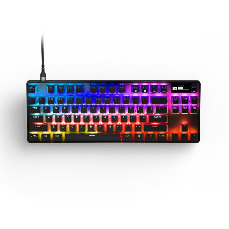 Clavier Gaming SteelSeries 64869 – Sans Fil, OmniPoint 2.0, TKL, RGB - vue 8