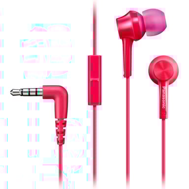 Panasonic RP-TCM115E Casque Avec fil Ecouteurs Appels/Musique Rose