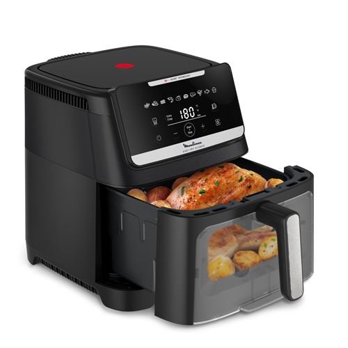 Moulinex Airfryer Air Fryer Easy Fry Xxl Silence 7l Silencieux Ez8468f0 Noir - vue 6