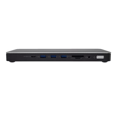 V7 DOCKTB4PT Docking Station cablata Thunderbolt 4 nero, argento