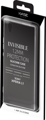 Coque Slim Invisible pour Sony Xperia L1 1,2mm, Transparent