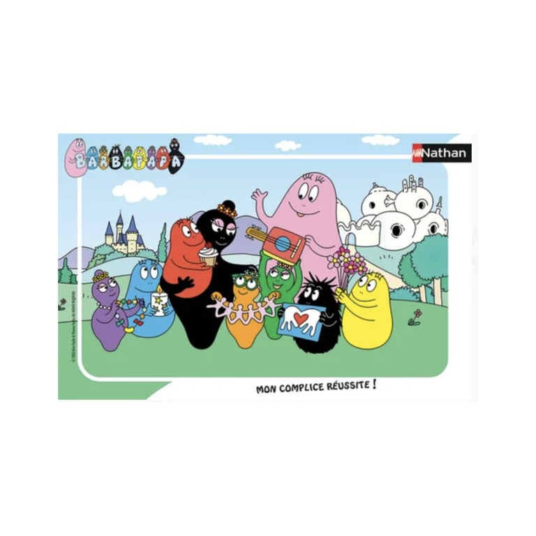Puzzle éducatif Barbapapa - Fête des Mères, 15 pièces pour enfants - Neuf