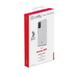Celly GLACIER coque de protection pour téléphones portables 15,8 cm (6.2'') Housse Transparent, Blanc Samsung Galaxy S20