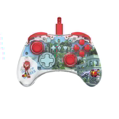 PDP Manette filaire REALMz: Knuckles Sky Sanctuary Zone, Pour Nintendo Switch et Nintendo Switch - Modèle OLED