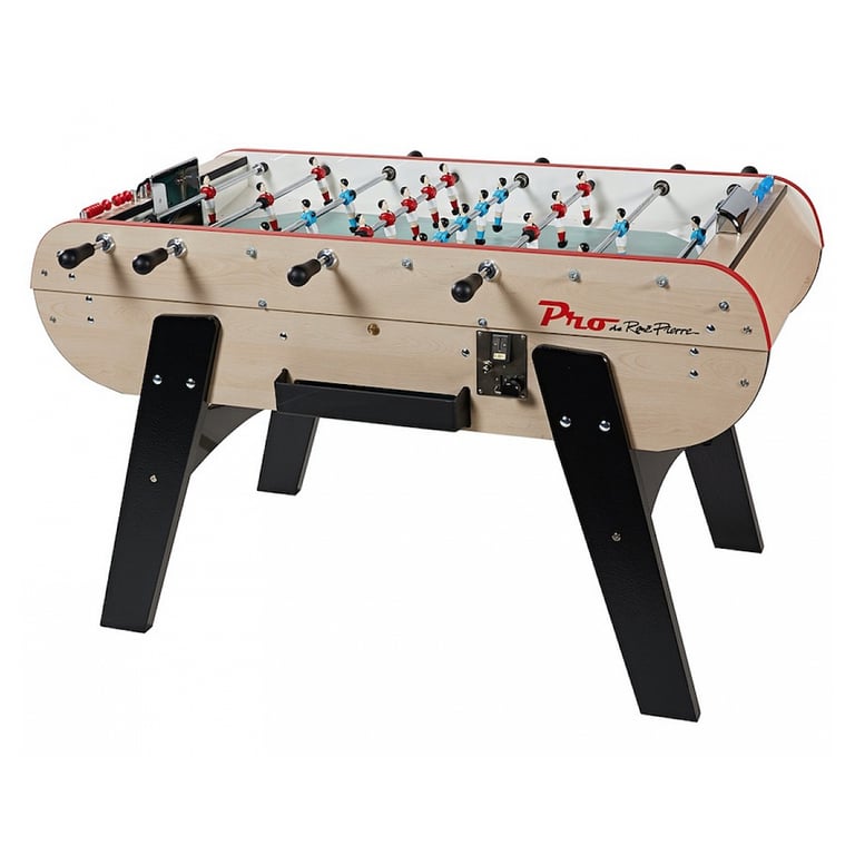 Rene Pierre Baby Foot Pro avec Monnayeur - Idéal pour les Cafés et les Salles de Jeux