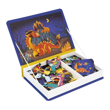 Magnifique Magnéti'book Thème Dragons pour Enfants - Neuf