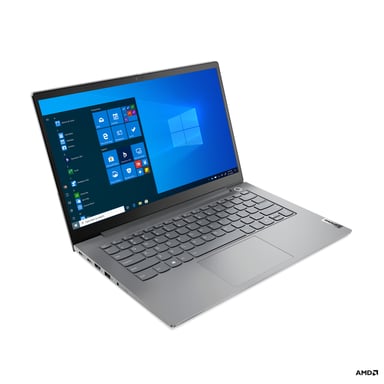 Lenovo ThinkBook 14 5500U Ordinateur portable 35,6 cm (14'') Full HD AMD Ryzen™ 5 8 Go DDR4-SDRAM 512 Go SSD Wi-Fi 6 (802.11ax) Windows 11 Pro Gris