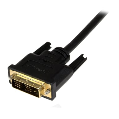 StarTech.com Cable de 2m Mini HDMI a DVI - Cable DVI-D a HDMI (1920x1200p) - Mini HDMI Macho de 19 Pines a DVI-D Macho - Cable Adaptador para Monitor