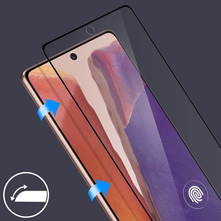 Altadif ALTSCRNOTE20GLASS protezione dello schermo e del retro per telefoni cellulari Samsung protezione trasparente dello schermo 1 pezzo(i)