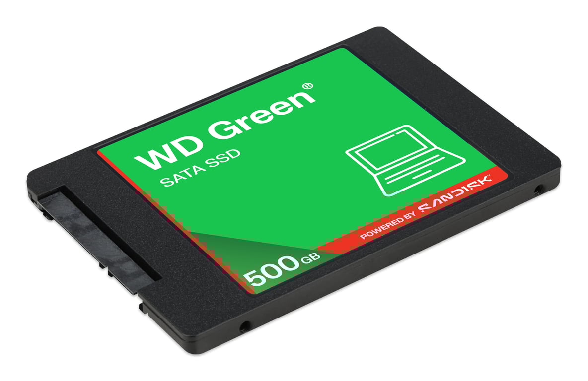 WD SSD 500 Go cased interne 2.5 SATA 6Gb/ - vue 8