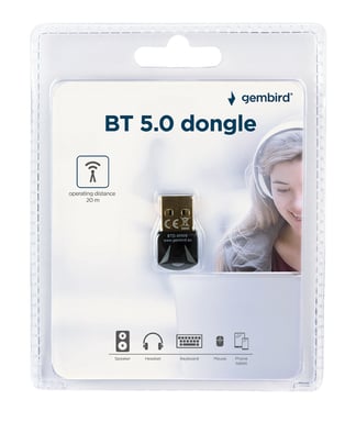 Gembird BTD-MINI6 adaptador y tarjeta de red Bluetooth