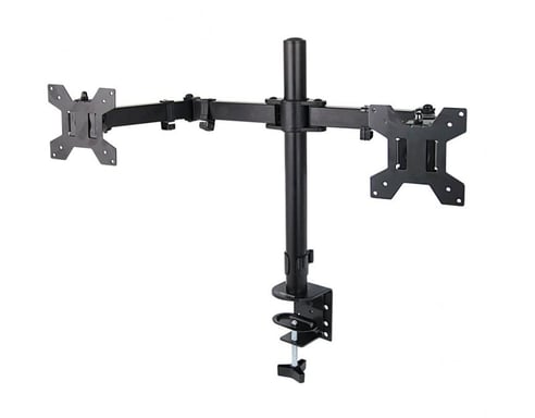 ESPERANZA ERW018 Montaggio della scrivania per due monitor 10-27 fino a 8 kg