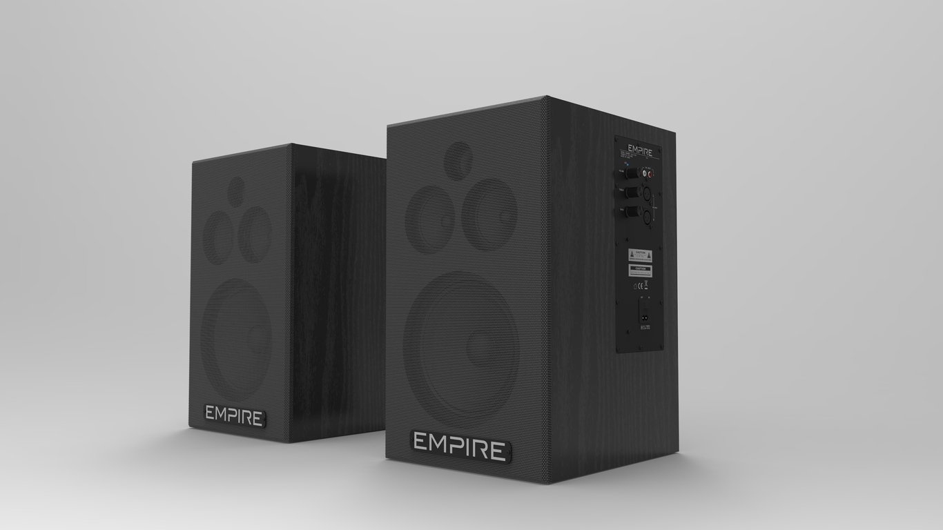 Empire Media HS.290BLACK haut parleur 2 voies Avec fil Neuf