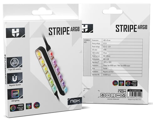 NOX Hummer Stripe Universal Tira LED