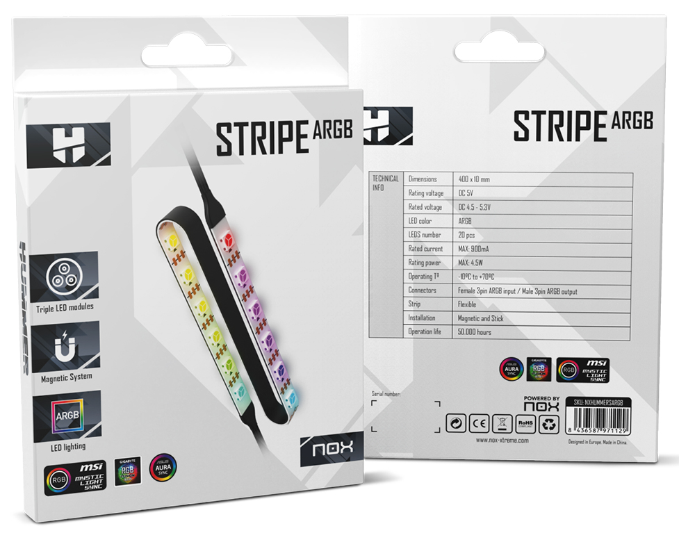 NOX Hummer Stripe Universel Bande de LED Neuf - vue 2