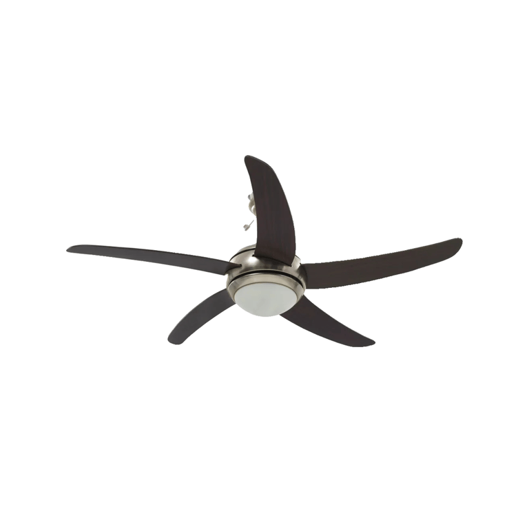 Ventilateur Plafond VidaXL 128 cm – 3 Vitesses, Télécommande, Lampe Intégrée - vue 7