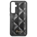 Guess Funda para Samsung Galaxy S23 FE Rígida Patrón acolchado Negro