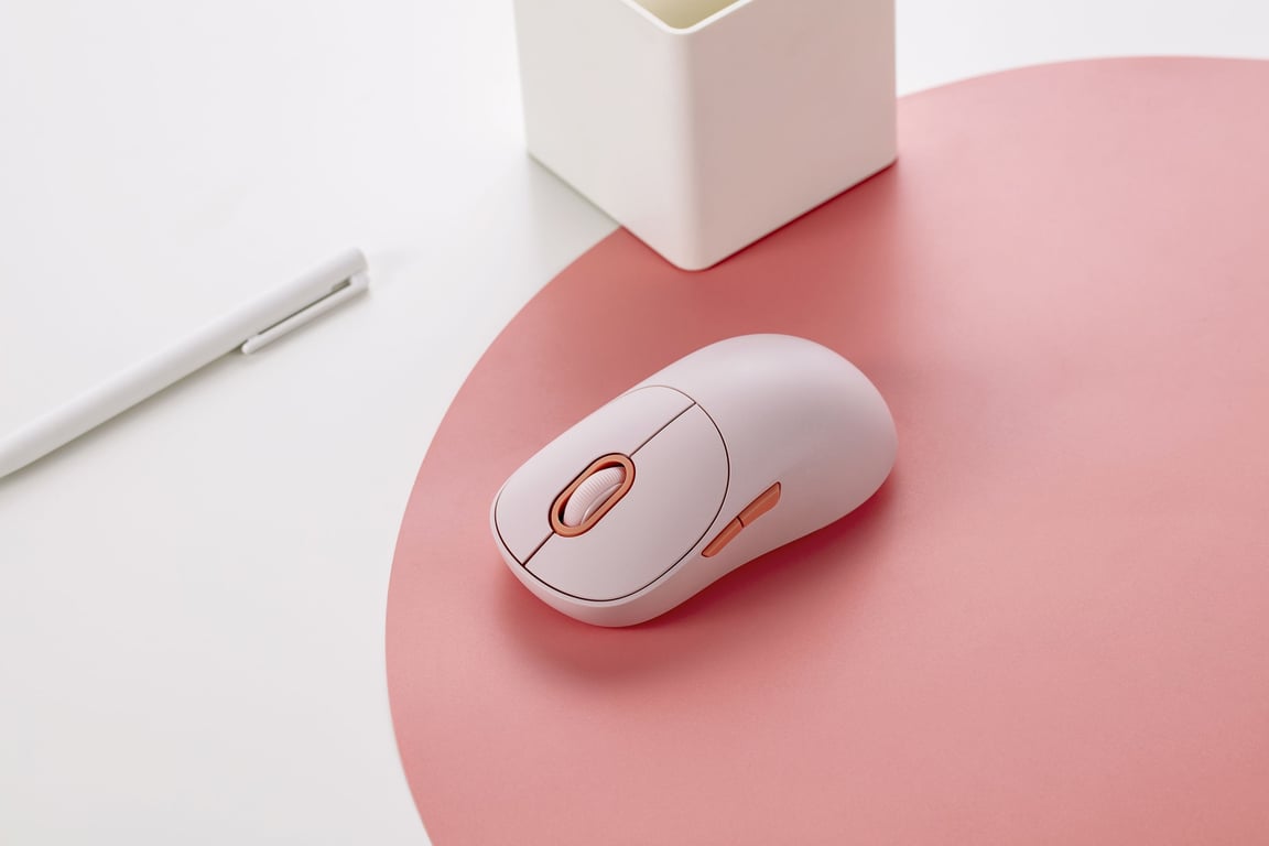 Xiaomi Wireless Mouse Universel Droitier RF sans fil + Bluetooth 1200 DPI Neuf - vue 7