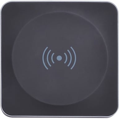 Bigben Connected INDUCBASE1075WB cargador de dispositivo móvil Smartphone Negro USB Cargador inalámbrico Carga rápida Interior