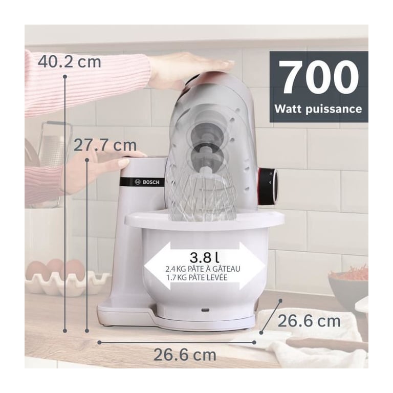 Bosch Serie 2 Mums2aw00 Robot De Cuisine 3 8 - vue 5