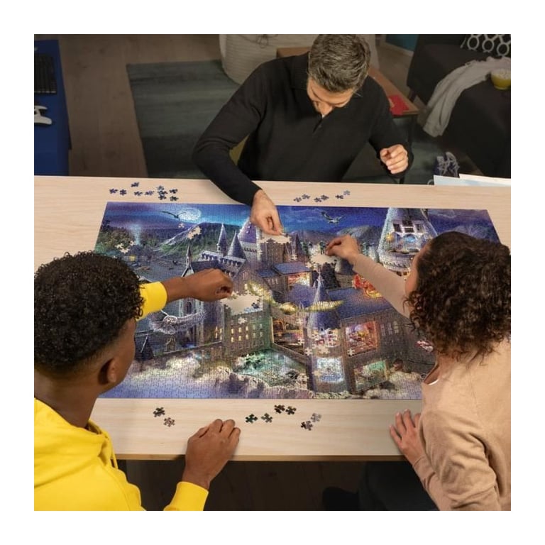 Puzzle 3000 pièces : Château de Poudlard Harry Potter Ravensburger France - vue 4