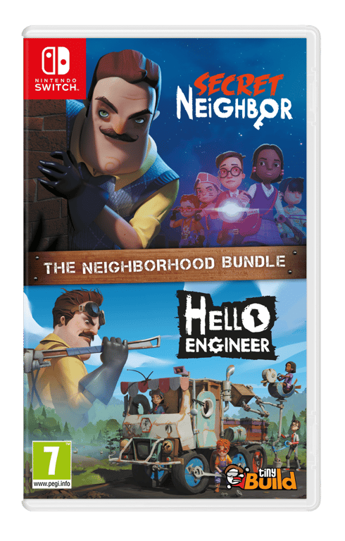 Secret Neighbor + Hello Engineer The Neighborhood Bundle Nintendo Switch Neuf
