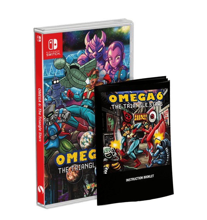 OMEGA 6 The Triangle Stars Nintendo Switch Neuf - vue 3