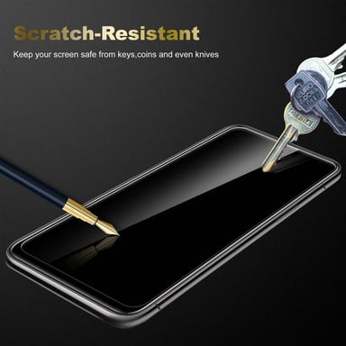 3x Verre trempé pour Apple iPhone XR en HAUTE TRANSPARENT 3x Film de protection d'écran durci tempered glass d'une dureté de 9H avec 3D Touch