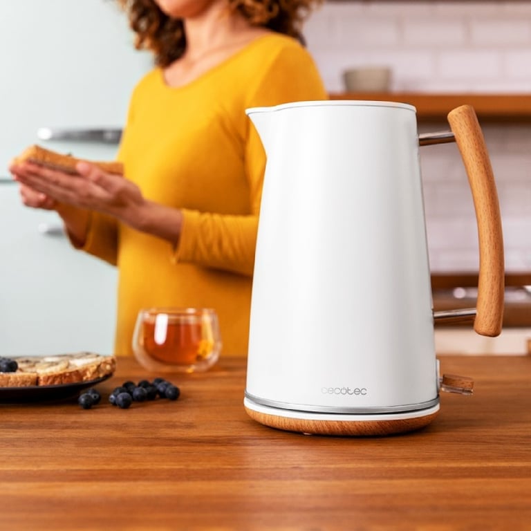 Bouilloire Électrique Cecotec ThermoSense 400 – 1,7 L, 3000 W, Acier Inoxydable, Base 360° - vue 8