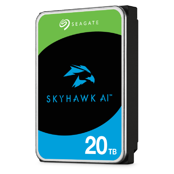 Seagate SkyHawk AI 20 TB disque dur 12 To 7200 tr/min 512 Mo 3.5