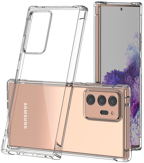Coque Silicone Anti-Chocs pour SAMSUNG Galaxy Note 20 Ultra Transparente Protection Gel Souple