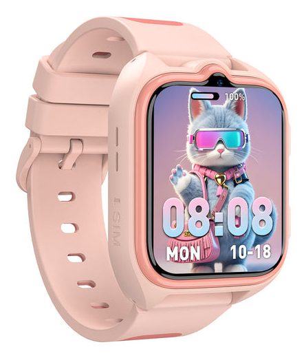 Blackview Z30 Montre connectée pour enfants avec lampe torche LED 1 75 pouce GPS + LBS + Wi Fi positionnement IA appels vidéo 4G - vue 4