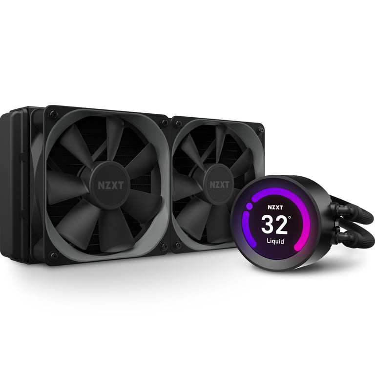 NZXT RL KRZ53 01 système de refroidissement d'ordinateur Processeur Refroidisseur de liquide tout en un 12 cm Neuf
