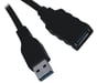 MCL USB 3.0, M/FM, 3m cable USB USB 3.2 Gen 1 (3.1 Gen 1) USB A Negro