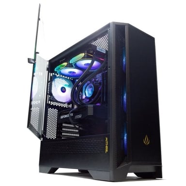 PC Gaming PcCom Imperial Ryzen 7 5800X, 32 GB RAM, SSD 2 TB, RTX 5070 12 GB, Raffreddamento Liquido ARGB